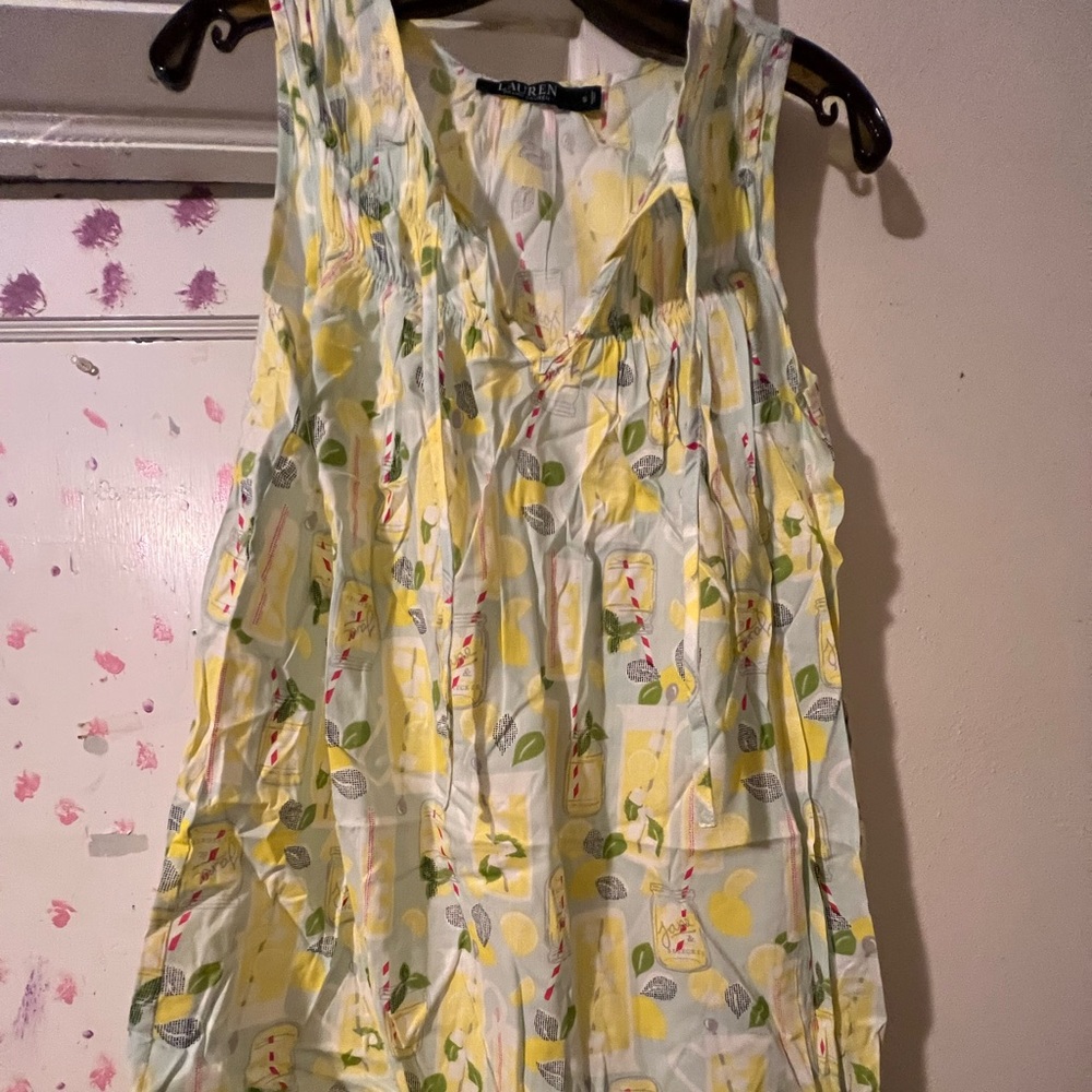 Ralph Lauren Small Cotton Short Gown
